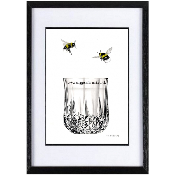 Honey, it must bee time to relax - Original artwork - Ipswich
