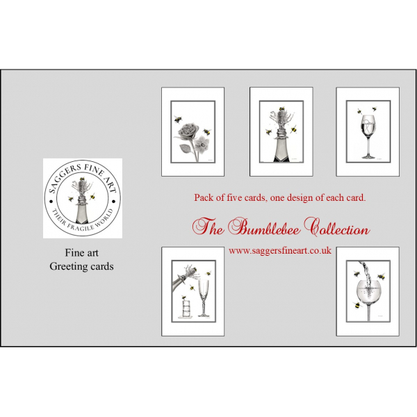 Bumblebee greeting cards