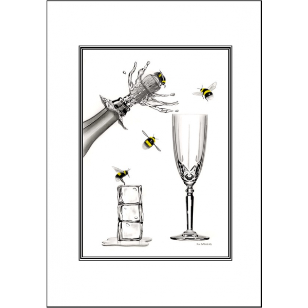 Bumblebee greeting cards