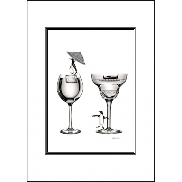 Penguin greeting cards