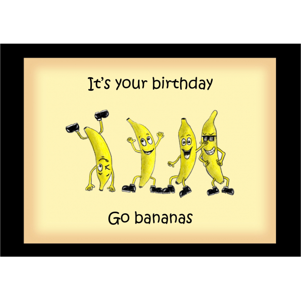 Funny birthday card