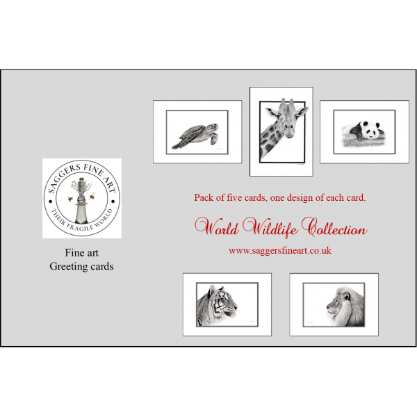 World wildlife cards