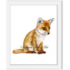 Fox cub print