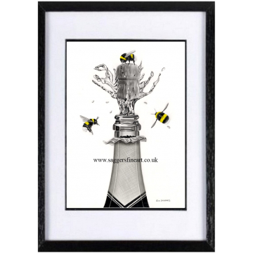 Bee brave - Original - SOLD