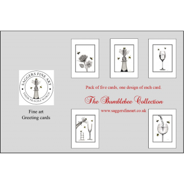Bumblebee greeting cards - 5 pack Bumblebee greeting cards - 5 pack