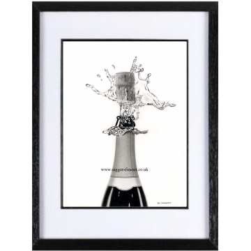 Champagne celebration - Original - A4