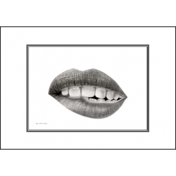Lips card - Code A37