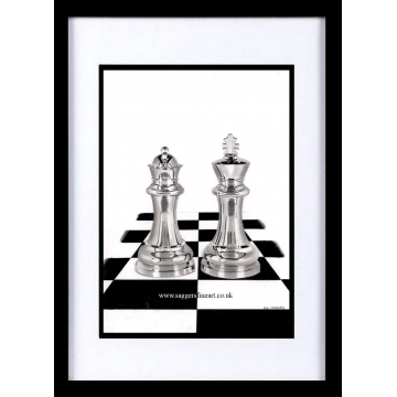 Chess couple - Original - A4 - Available
