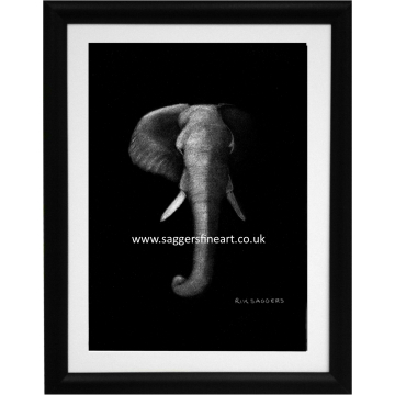 Night of the Elephant Print