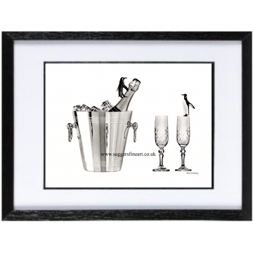Champagne s on Ice - Prints Now £12.00