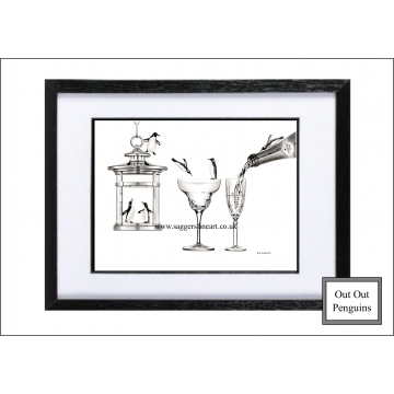 Out Out - Penguins - Prints