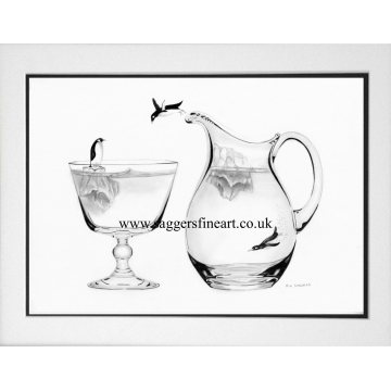 Melt Your Heart Not Their Home - Original Drawing SOLD