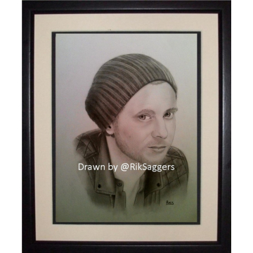 Original drawing,  Ryan Tedder